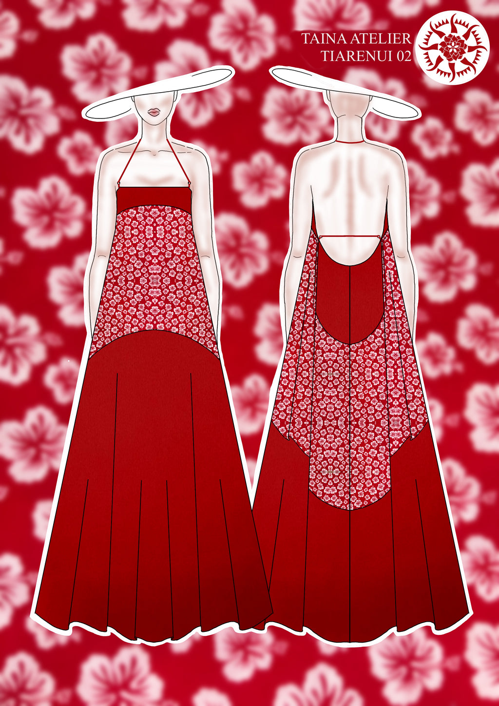 Tiarenui Red Tiare