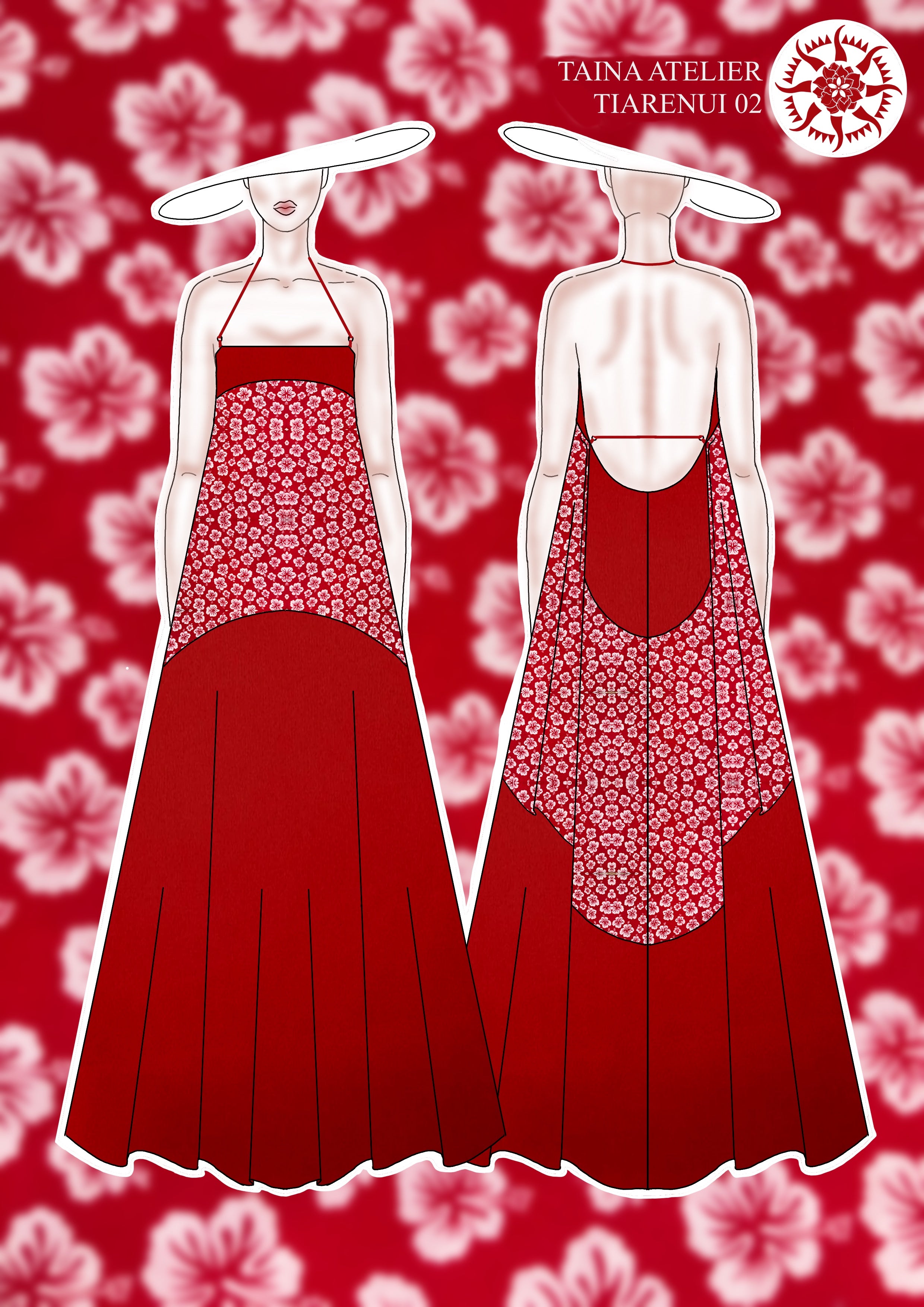 Tiarenui Red Tiare