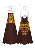 Tiarenui Orange Tapa