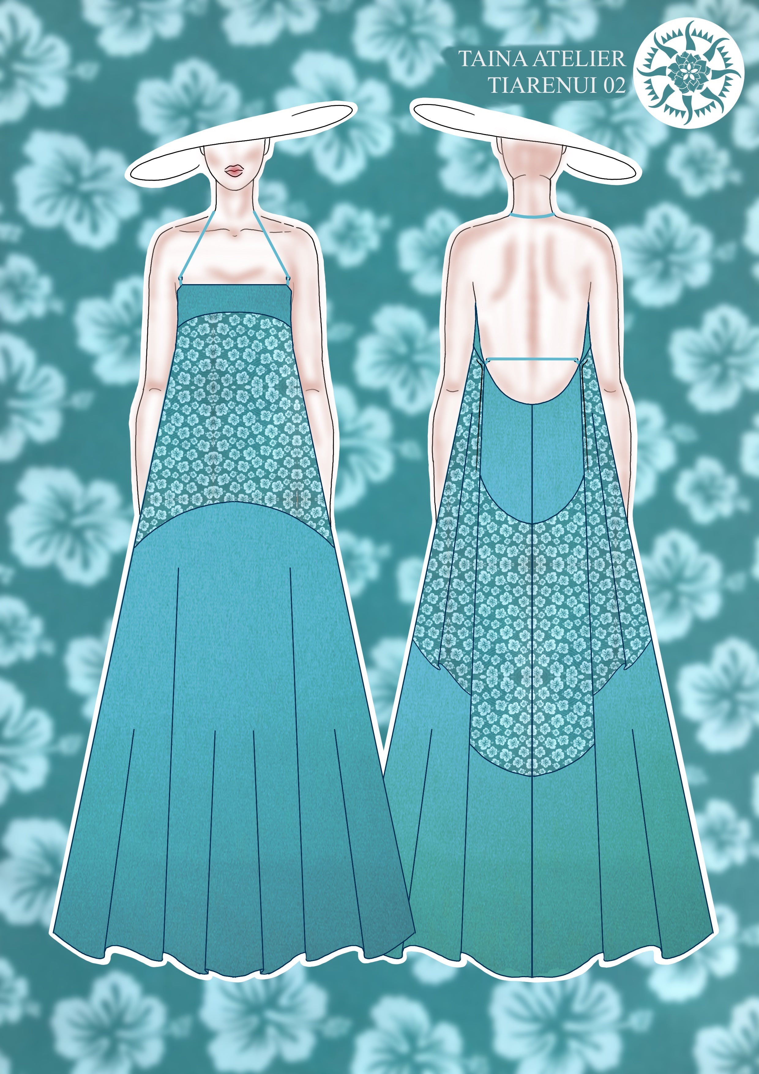 Tiarenui Blue Tiare